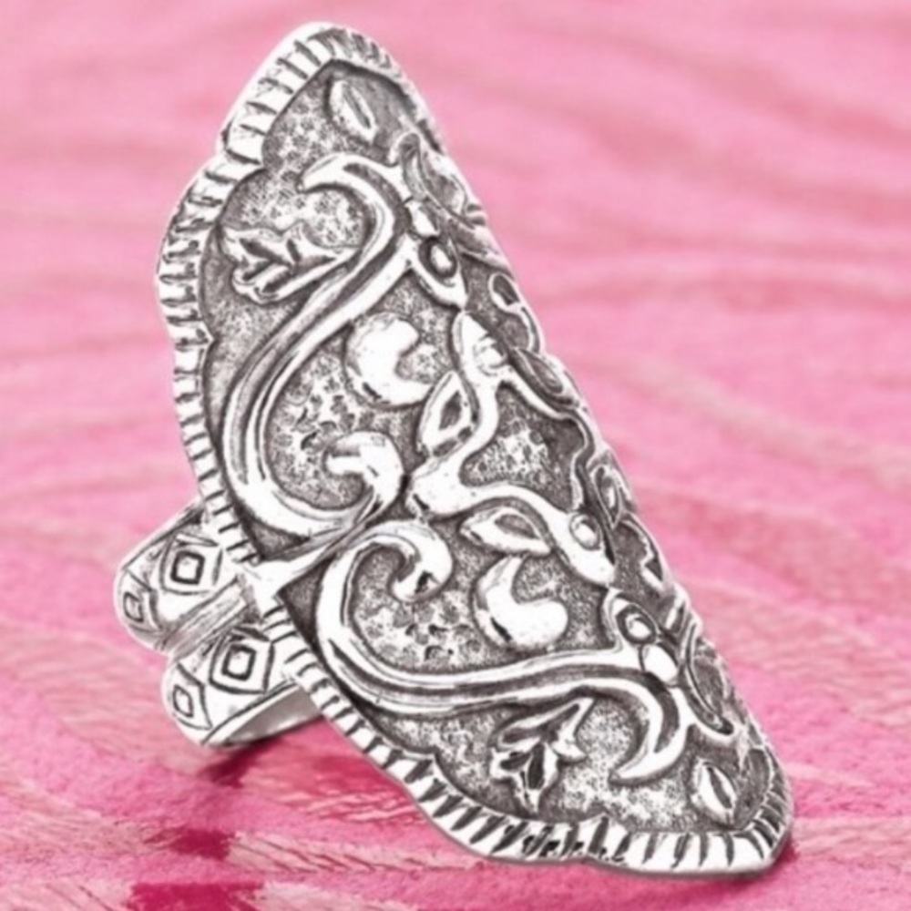 Silpada Sterling Silver Helen of Troy Ring R2809 Size 7